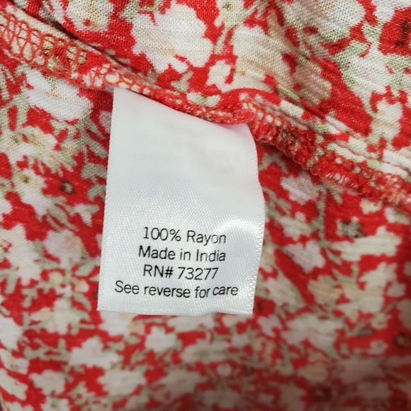 Sonoma Size XXL Dress Long Tiered Crinkle Flowy Floral Keyhole Full Hem Pullover - Picture 5 of 14